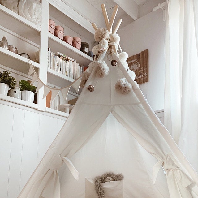 White Canvas Teepee Package iloveteepee