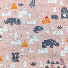 Load image into Gallery viewer, 8Pcs 18x22 inch Quilting Cotton Fabric Squares Quilting Supplies Multi-Color Design Printed Floral Fabric for DIY(Cute Animal)