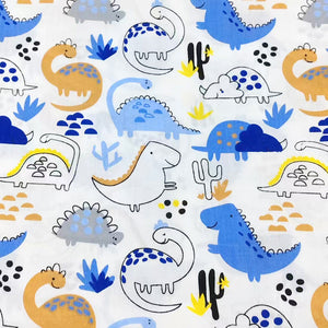 8Pcs 18x22 inch Quilting Cotton Fabric Squares Quilting Supplies Multi-Color Design Printed Floral Fabric for DIY(Cute Animal)