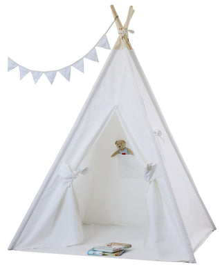 White Canvas Teepee Package