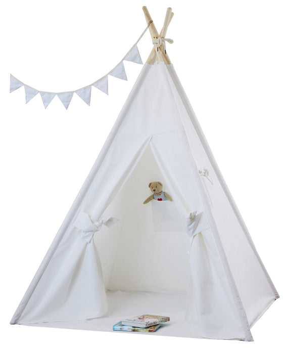 White Canvas Teepee Package