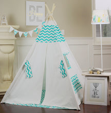 Load image into Gallery viewer, Turquoise Chevron Teepee Package