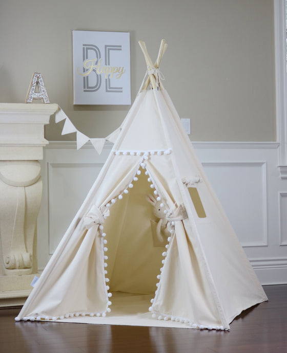 Natural Pompom Teepee Package