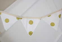 Load image into Gallery viewer, Golden Polka Dot Pompom Teepee Package