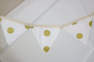 Golden Polka Dot Pompom Teepee Package