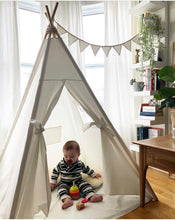 Load image into Gallery viewer, White Canvas Teepee Package