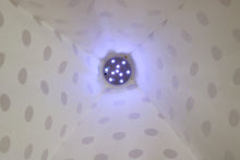 Load image into Gallery viewer, Lilac Polka Dot Pompom Teepee Package