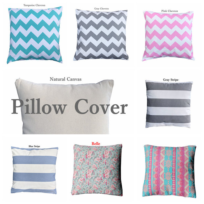 Canvas Pillow Cases- insert not included