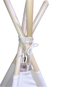 White Canvas Teepee Package